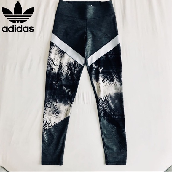 Raaaaad Adidas Snakeskin Leggings ๐ - Picture 1 of 5